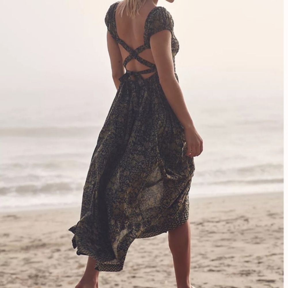 💞 NWT Free People Ultraviolet Maxi Dress size XS